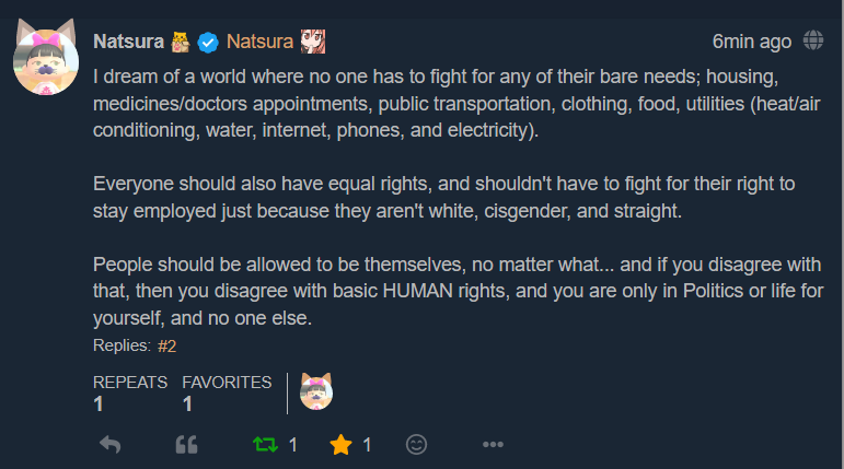Ultimate_Litten's tweet photo. @GeorgeTakei I posted that on Mastodon not too long ago! Thoughts everyone? https://t.co/u6UnfdUcX3