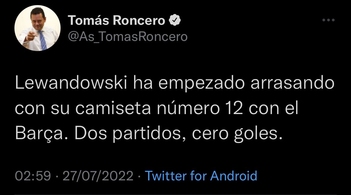 MartinMinan_'s tweet photo. Desde este tweet, Lewandowski ha marcado 6 goles, ha dado 3 asistencias y es pichichi de Liga https://t.co/BqwMILO5KQ