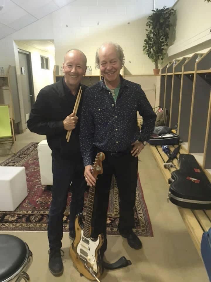 Wishing Eric Bell a happy birthday today, all the best Eric. Brian and Eric backstage at Feile '19 Semple Stadium, Thurles Co. Tipperary