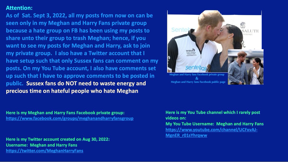 Meghan and Harry Fans tweet media