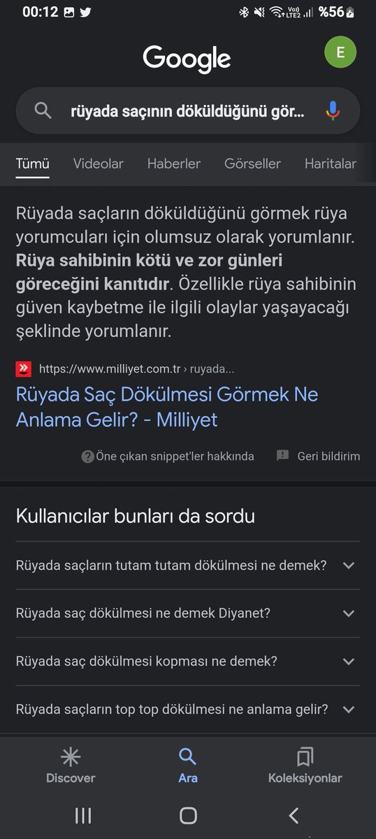 Rüyalarıma bile dengesiz teşekkürler