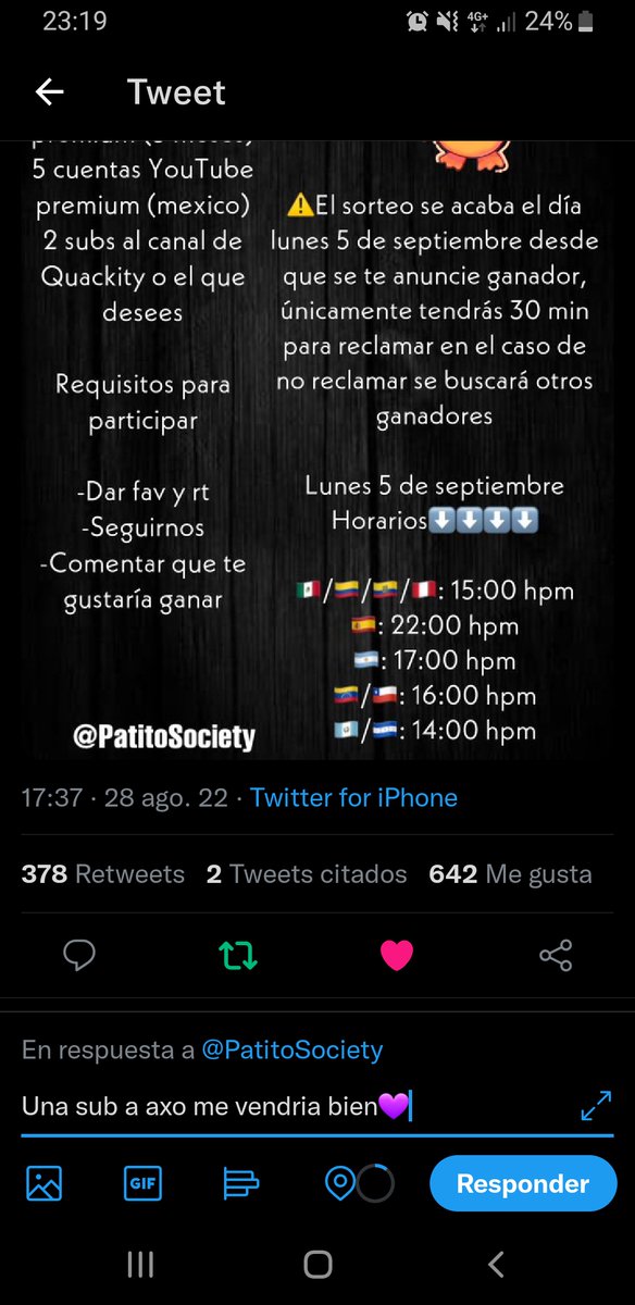 abyflop_'s tweet photo. @PatitoSociety Una sub a carre me vendria bien 🧡 https://t.co/y8peEWV7zx