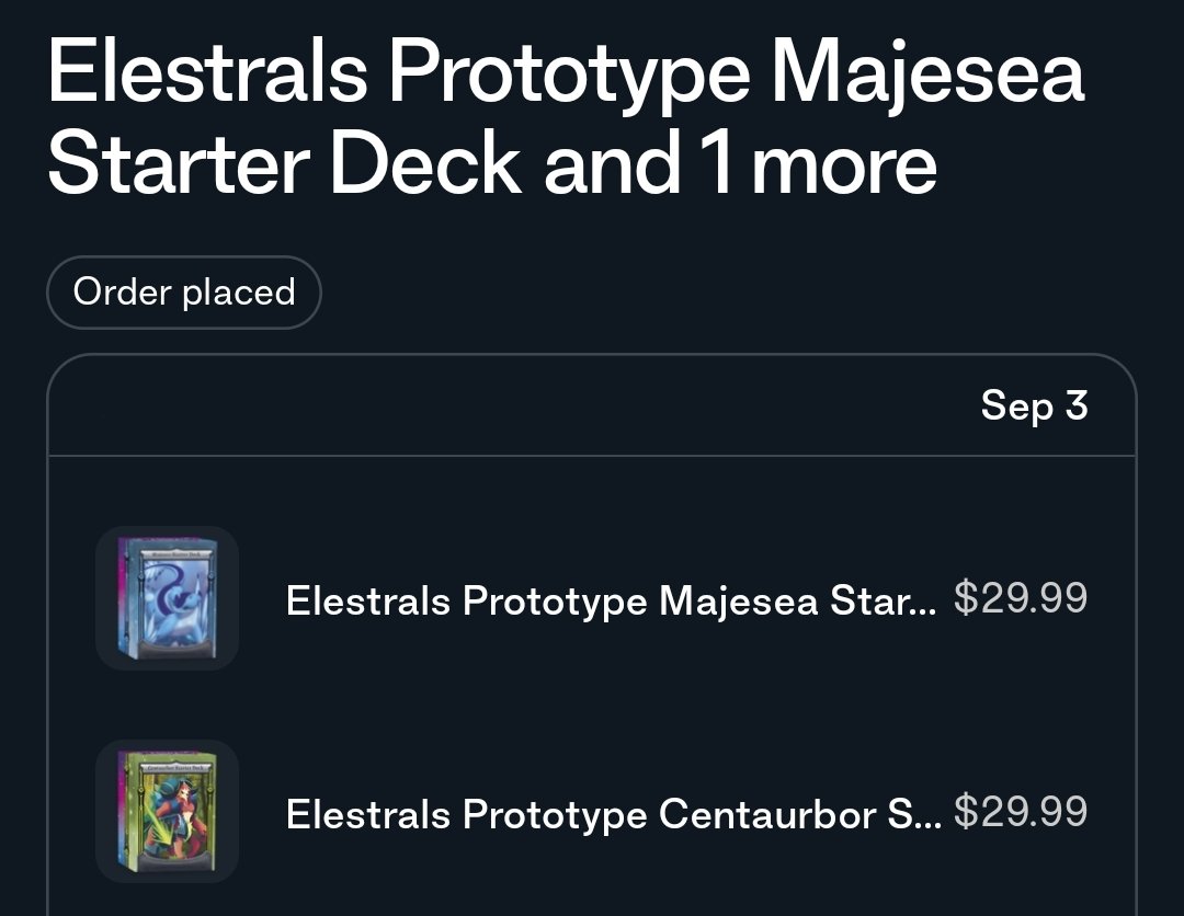 Bulbaboy1992's tweet photo. Happy to support @aDrive_tK's passion project! @Elestrals is going to be one banger of a card game. Hyped to see what is to come! #majesea #centaurbor #teratlas https://t.co/SKa742UxaN