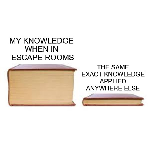 #theescapeeffect #escapegame #escaperoom #escaperoomenthusiasts #escapememe #memes