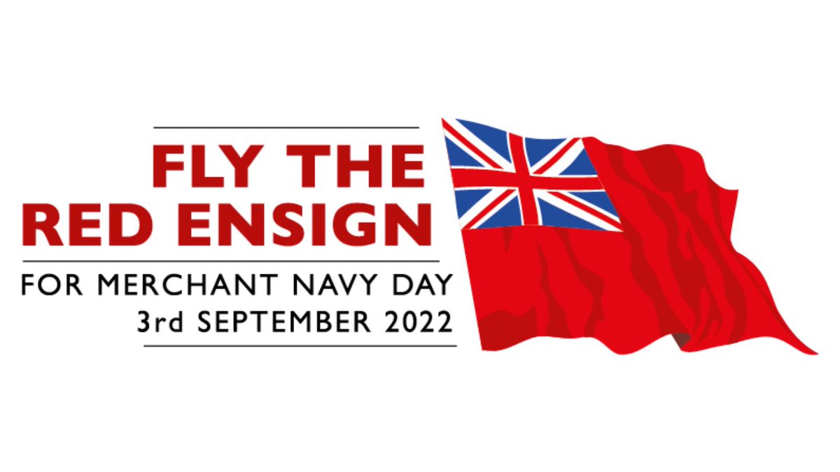 Flying the Red Ensign on Merchant Navy Day for friends and shipmates in the UK, Australia and New Zealand #MerchantNavyDay #MerchantNavy #maritimebasel