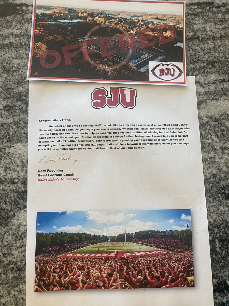 TravisBiery10's tweet photo. After an amazing visit, I’m extremely grateful to have received an offer from St. John’s! @SJUFBCoachDumo @SJUDefense @SJUGaryFasching https://t.co/7mwjFrMIkW