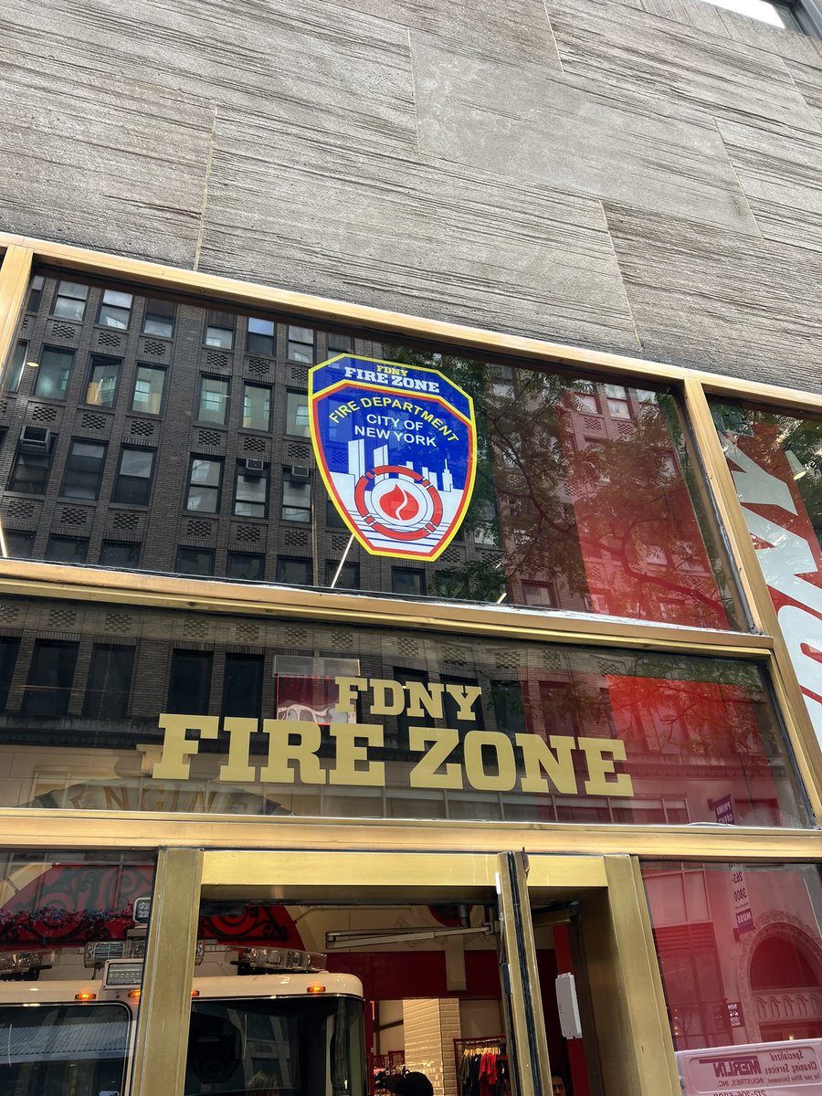 andyg11Andrew's tweet photo. On a Trip to New York and had a little visit to the Fire Zone Department and seen this local fire badge on the wall amazing. https://t.co/V9bkWdOO59
