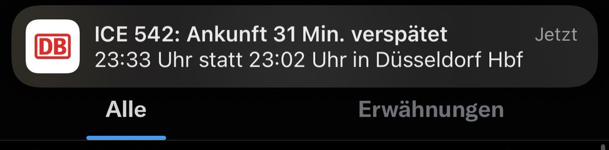 Ohne Worte. Die Bahn hätte nach Ewigkeiten die Strecke mal wieder pünktlich geschafft, aber dann ein Idiot der was von seiner Freiheit faselt, aber dann dafür sorgt, dass Hundert(e) andere eingeschränkt werden. BOAH…