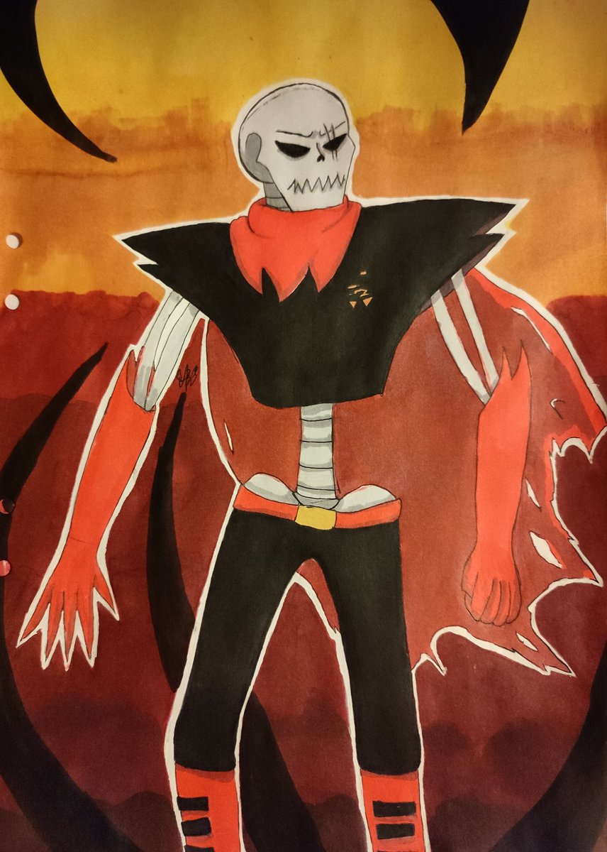 AtenoBear's tweet photo. Papytember day 3: Underfell
#papytember #underfell https://t.co/qD97yvnxjt
