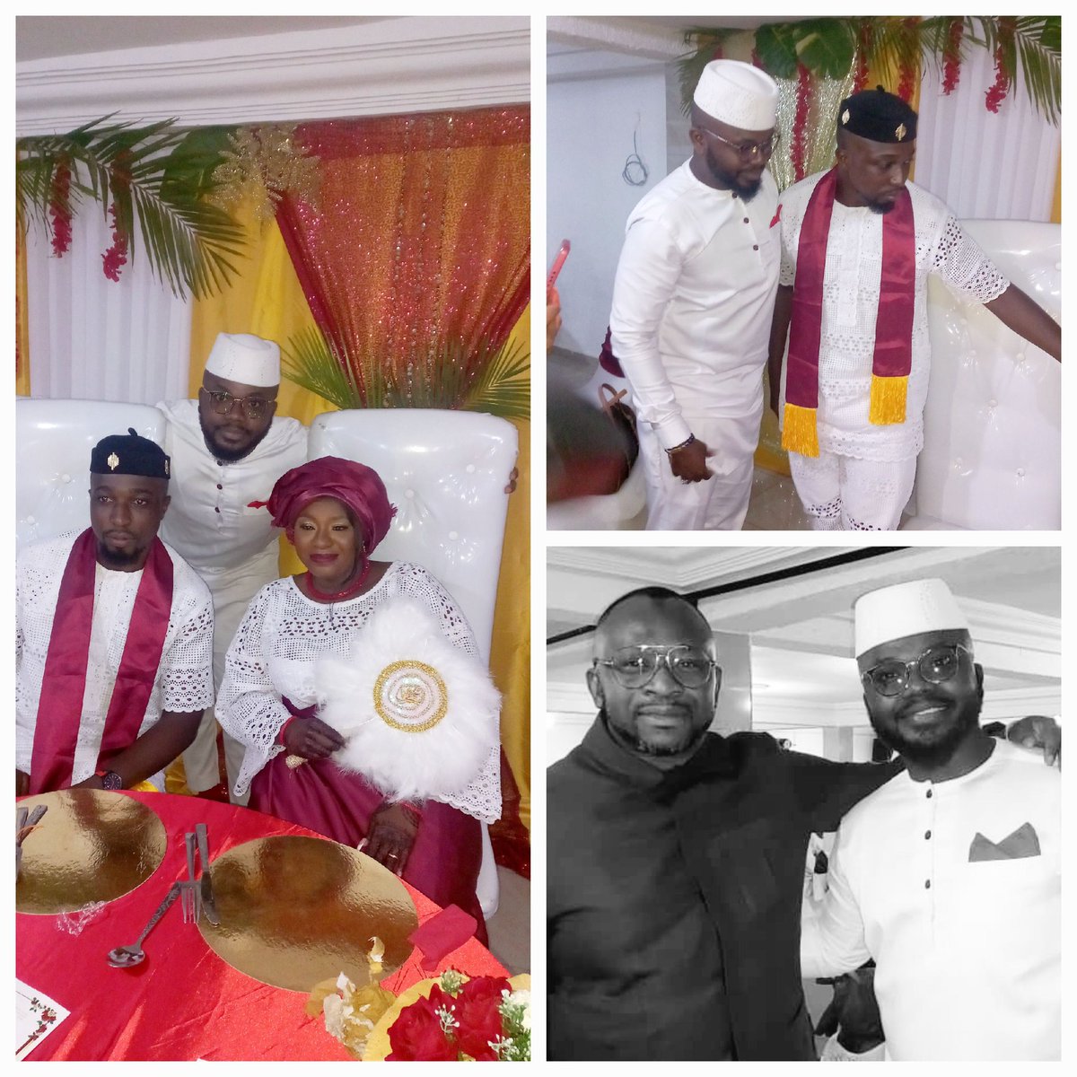 KellyIbrahim5's tweet photo. Ce Samedi 03 Septembre, j'ai eu l'immense honneur d'animer la cérémonie de réception de mariage de M. Yacoubé et Mme. Fatim TOURÉ. C'était une belle fête. Longue vie et bonheur à eux ❤️

#Thanks_God 🥰🙏 https://t.co/C5atVnLyLB
