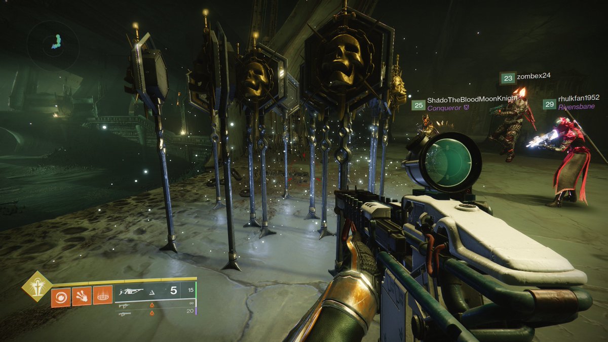 carimurph's tweet photo. So we had a bug where we could put infinite banners down on #Golgoroth #Kingsfall #Destiny #Destiny2 #DestinyTheGame #Bungie @Bungie @DestinyTheGame @Ladies0fDestiny @DestinyGameUK @DirtyEffinHippy #raid #rallybanner #raidbanner https://t.co/fBnRRJhUIP