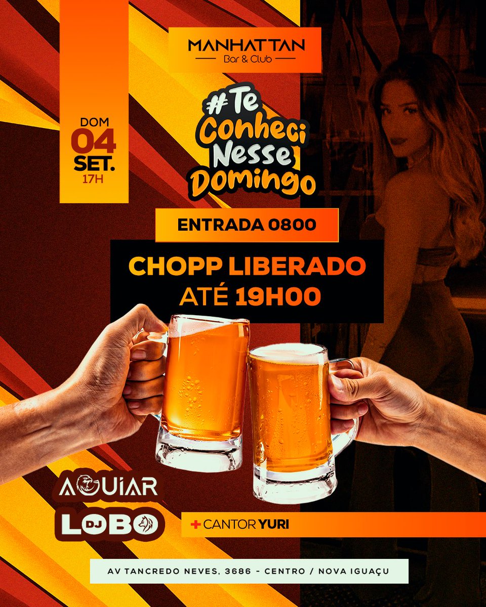 manhattanofc's tweet photo. AMANHÃ É DIAAAAA!!!🥳🗽🗽
-
INÍCIO AS 17HRS!!
-
CHOPP LIBERADO ATÉ AS 19HRS!🍺

ENTRADA TOTALMENTE GRÁTIS!🥳

TEM + EMMM!! 🫣🥳🔥
👇🏾👇🏾

5 AMIGAS JUNTAS GANHAM 1 COMBO DD VODKA ATÉ AS 22:30H

📍 MANHATTHAN BAR &amp; CLUB https://t.co/IoHGa0rxeI