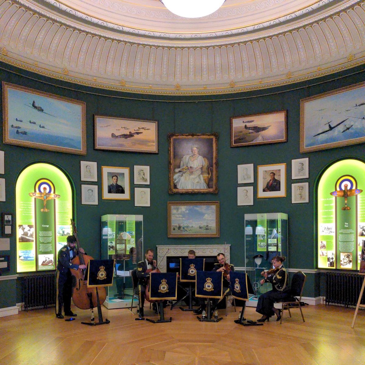bentley_priory's tweet photo. Huge thanks to @2236sqn and the @RAFMusic Salon Orchestra for supporting the event. (4/4). https://t.co/SNAeZ8dET8