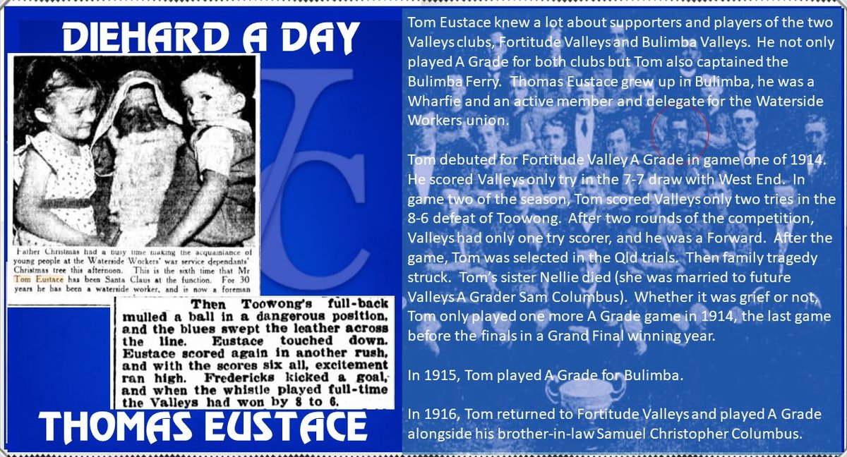 dga_ian's tweet photo. DIEHARD A DAY  - SUNDAY FOOTY DOUBLE 

One player, two Valleys.

DIEHARD A DAY  - THOMAS EUSTACE https://t.co/6vZURpqV9l