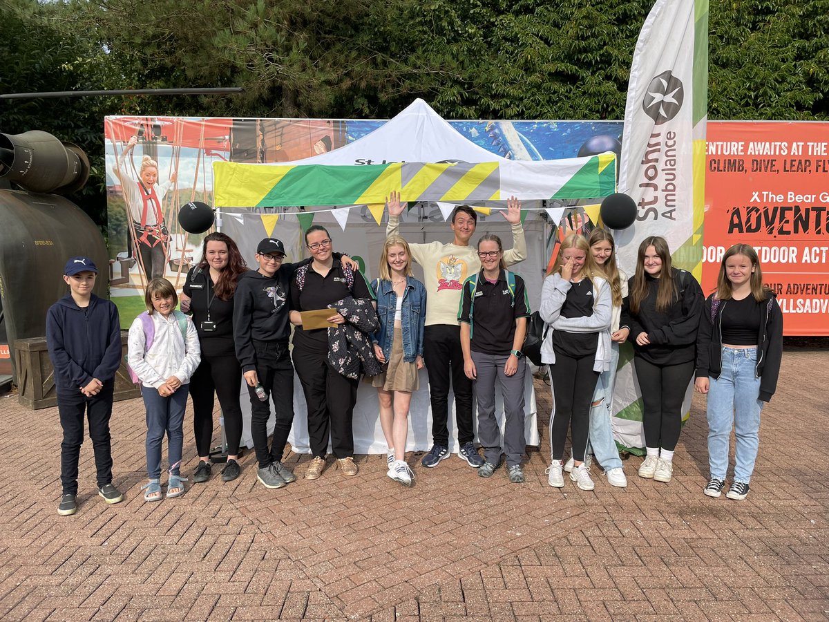 Excellent day spent at Alton Towers with over 600 hundred young people, youth leaders and parents to celebrate <a href="/StJohnEngland/">St John England</a> 100 years of youth.