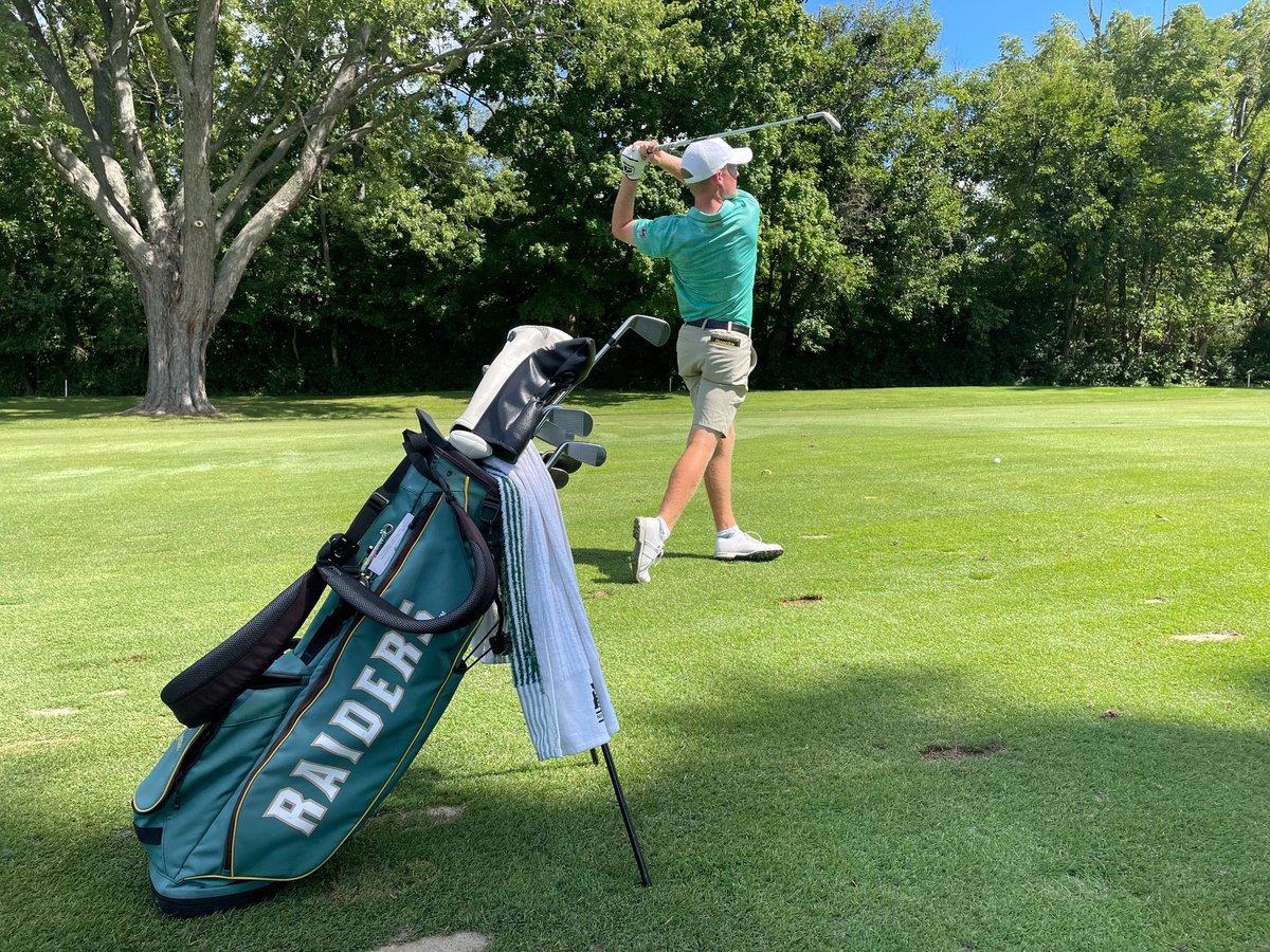 WrightStateGolf's tweet image. Raiders win Earl Yestingsmeier Invite to open fall; Mathiesen wins individual title to lead 4 Raiders inside Top 10.

»Mikkel Mathiesen: 1st
»Tyler Goecke: 5th
»Davis Root: 6th
»Cole Corder: t8th
»Andrew Flynn: t38th

⛳️Results: bit.ly/3cMjdoq
#RaiderUP | #FullRaid
