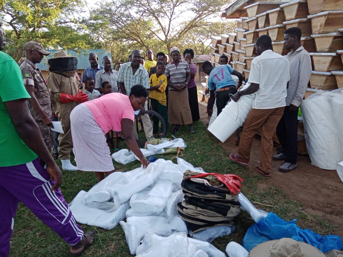 Bee House Products promoting conservation while earning income through beekeeping in L.Mburo National Park
