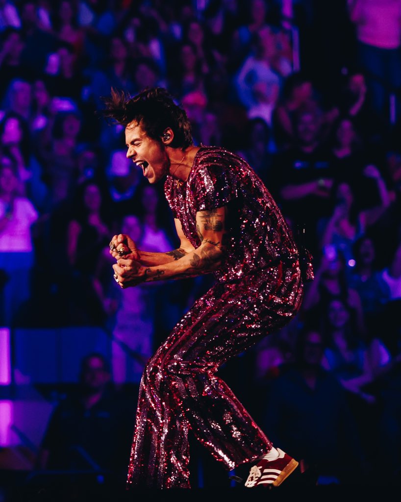 hsdaily's tweet photo. MSG is Harry’s House.

📸: Rich Fury / @TheGarden https://t.co/gIMA1MQWbo