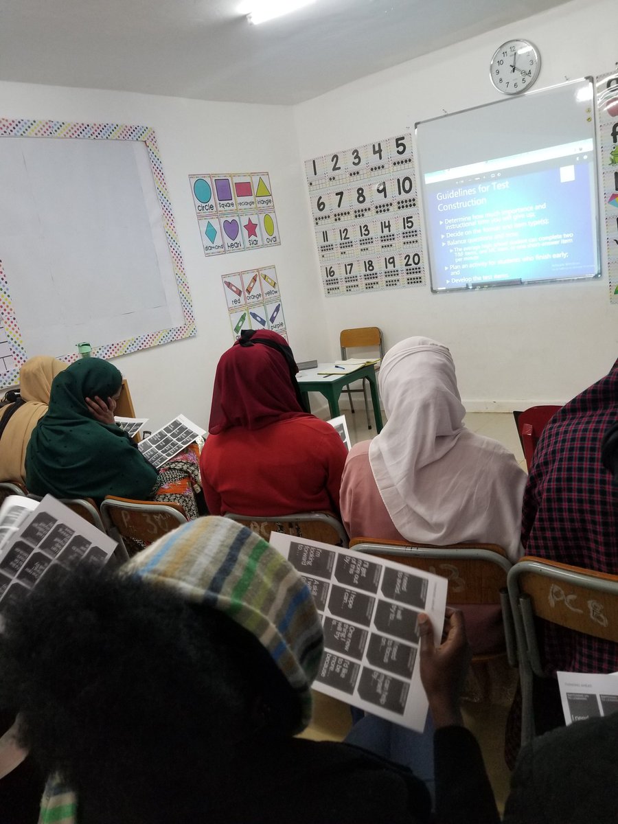 khadija_fuad's tweet photo. Facilitated a teacher training workshop on 'assessment for learning'
We're building a better world by inspiring and nurturing the brightest ideas in Education #transformingeducation #KenyaReimaginED #empowerteachers #learnercentered #studentagency #teachertraining https://t.co/M0DXvM1vSg