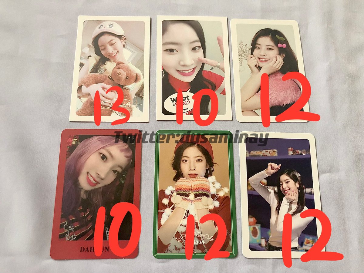 dusaminay's tweet photo. WTS TWICE PHOTOCARDS 
BUY MORE THAN 4 PIC INCLUDING POSTAGE TO WM
Serious buyers 🫶🏻👍🏼
ACCEPT TNG OR BANK IN ONLY
❌SHOPEE PAY
Help rt thank you💗
@twicesquareMY @pasartwice #pasarTWICE https://t.co/RpBhno1KBJ
