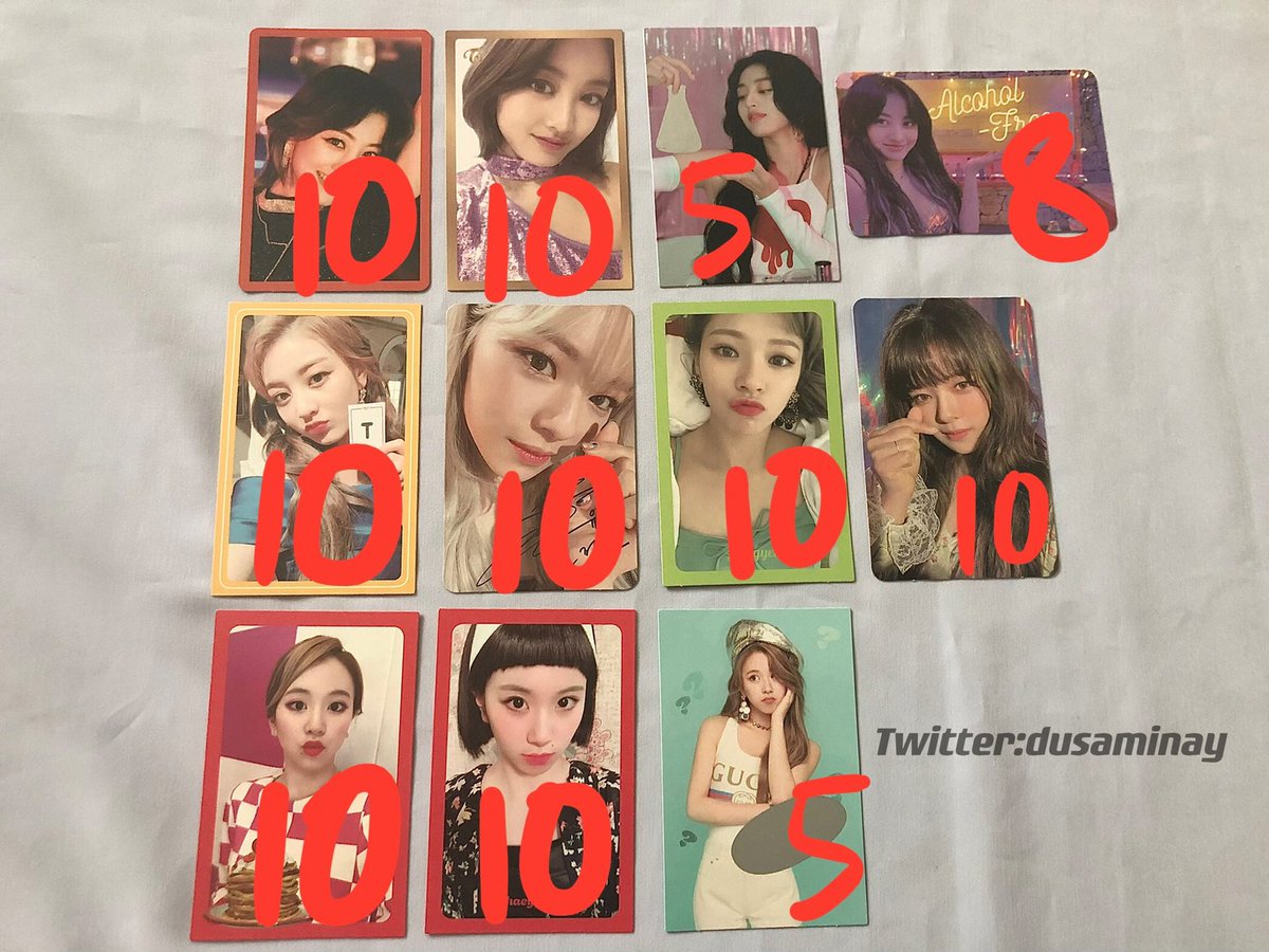dusaminay's tweet photo. WTS TWICE PHOTOCARDS 
BUY MORE THAN 4 PIC INCLUDING POSTAGE TO WM
Serious buyers 🫶🏻👍🏼
ACCEPT TNG OR BANK IN ONLY
❌SHOPEE PAY
Help rt thank you💗
@twicesquareMY @pasartwice #pasarTWICE https://t.co/RpBhno1KBJ
