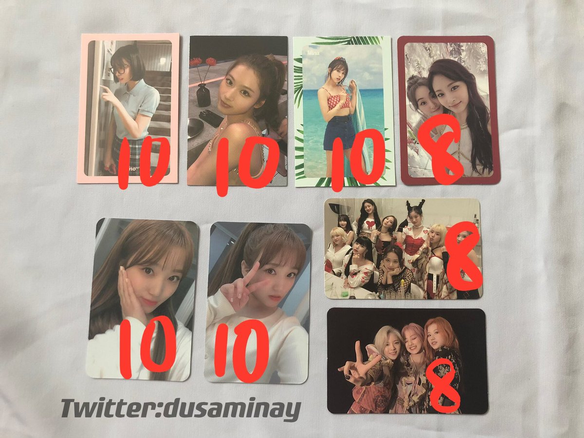 dusaminay's tweet photo. WTS TWICE PHOTOCARDS 
BUY MORE THAN 4 PIC INCLUDING POSTAGE TO WM
Serious buyers 🫶🏻👍🏼
ACCEPT TNG OR BANK IN ONLY
❌SHOPEE PAY
Help rt thank you💗
@twicesquareMY @pasartwice #pasarTWICE https://t.co/RpBhno1KBJ