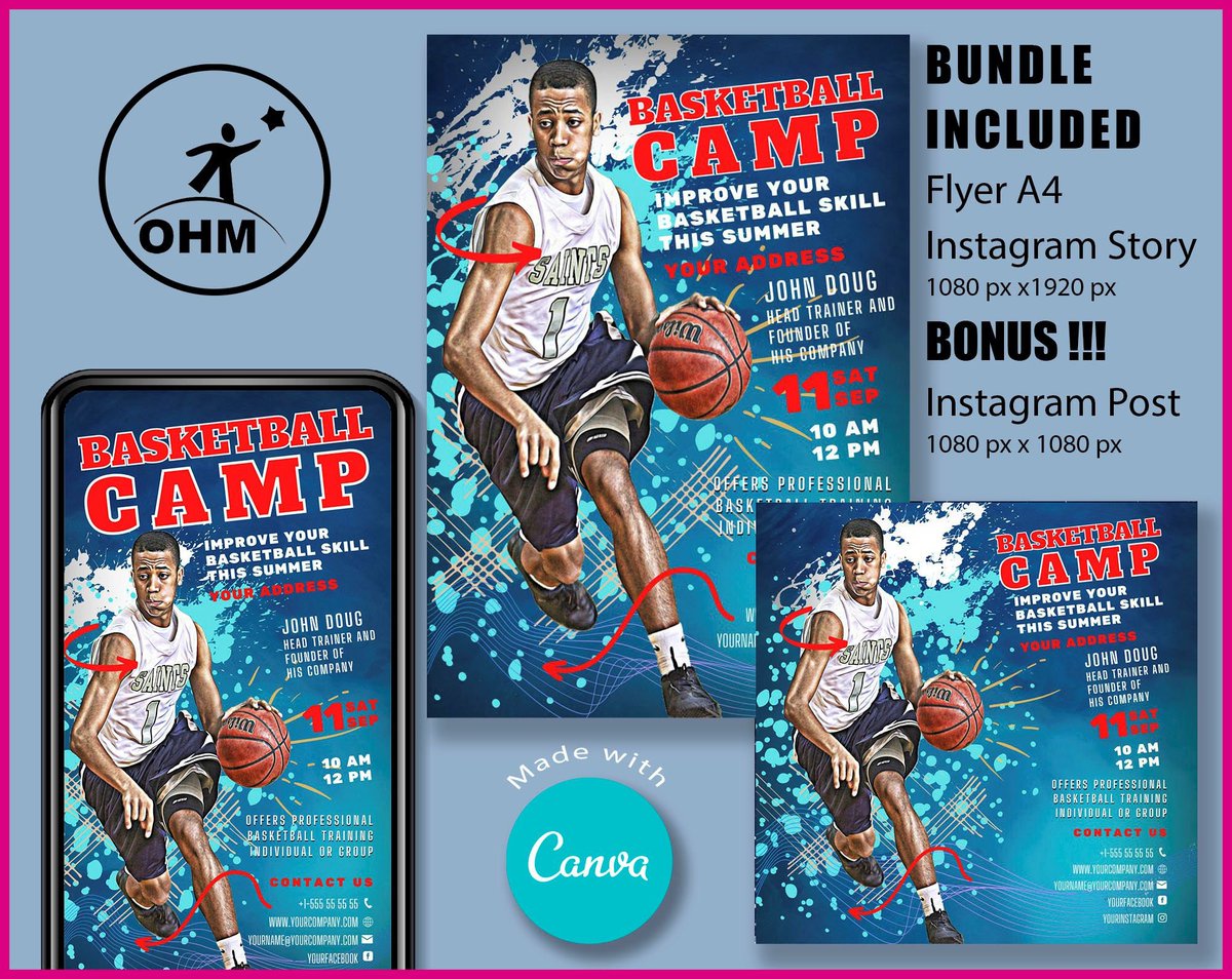 ohmgraphics1111's tweet photo. Thanks for the great review Anita Herring ★★★★★! https://t.co/ZlgzJuVhL5 #etsy #blue #red #basketballflyer #basketballevent #fulleditable #nbaevent #basketballgame #basketballteamgift #basketballdecor #canvatemplate #canvaflyer https://t.co/U5N9UnCQrG