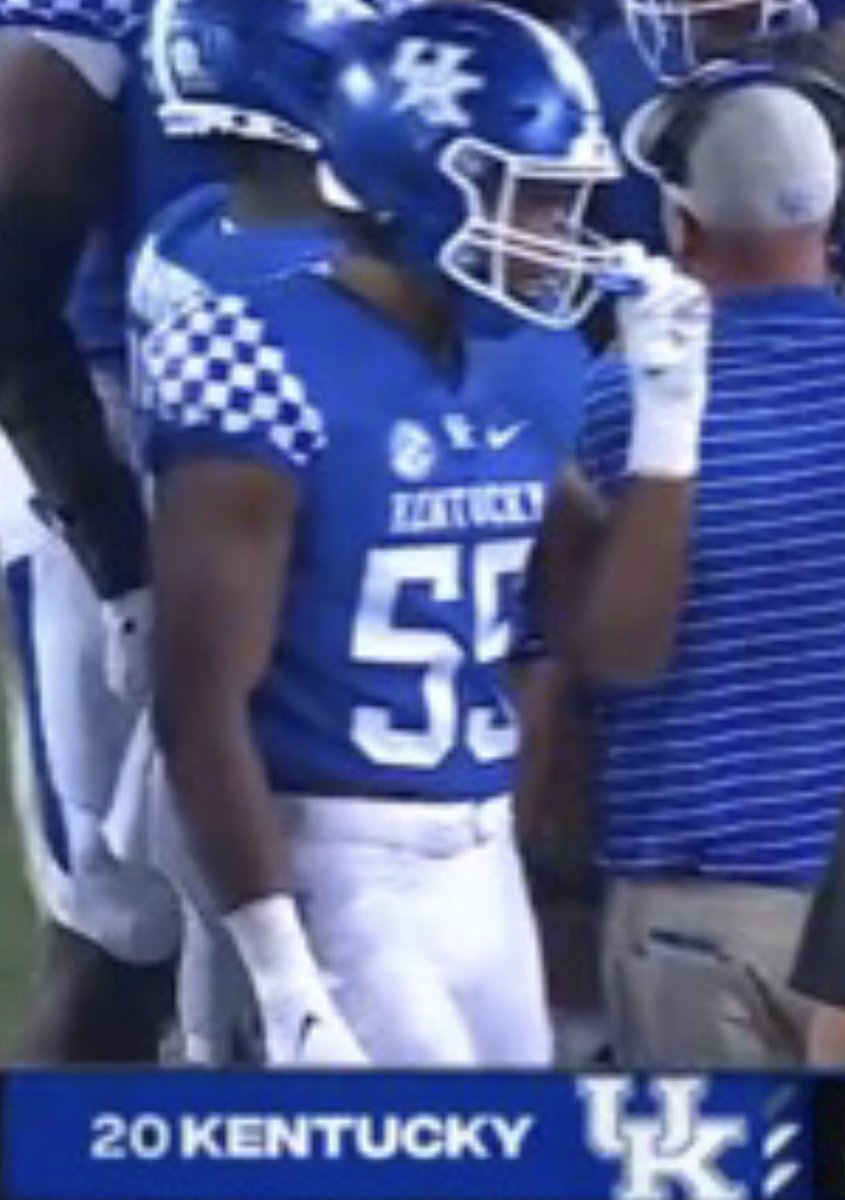 Congrats to Noah Matthews on his first Div I Football Game in the SEC with the University of Kentucky.