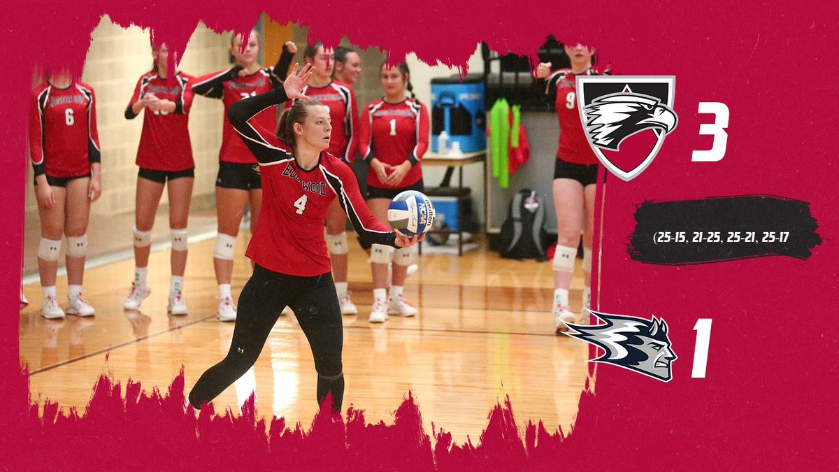 The @ECEagles_VB squad wraps up their stay in Texas with a 3-1 victory over UW-Stout!

🦅Ashley Bruehlman continued her strong start with 16 kills.
🦅<a href="/taylorsalmon22/">taylor salmon</a> and <a href="/leabunchh/">☆ Lea Bunch ☆</a> each had four aces.
🦅Salmon added 29 assists and Bunch had 24 digs.

EC now 2-1 after the weekend.