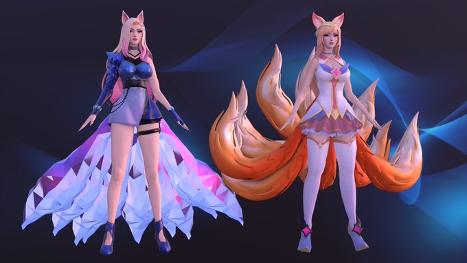 1 pic. Ahri league of legends, Blender model is now available on Patreon - https://t.co/9XEypuUr1C

1)