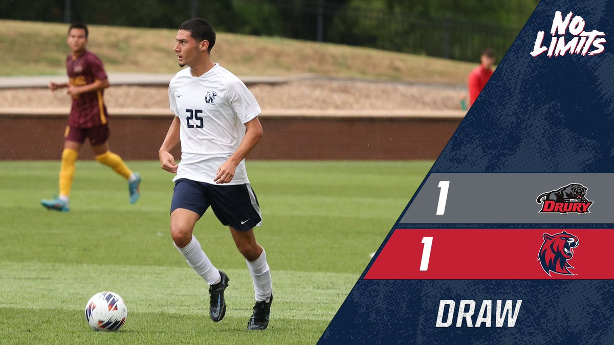 Hillcats earn hard fought draw on the road against Drury. They return to Soldier Field on Wednesday to battle Oklahoma Christian. 

#NoLimits