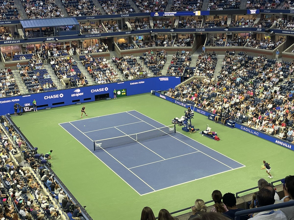 Bucket list check! #USOpen2022