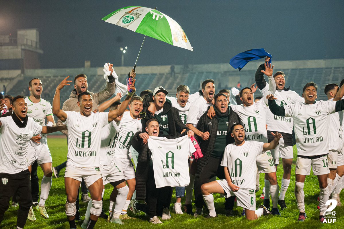 SegundaAUF's tweet photo. 🅰️IRES PUROS es una fiesta 

🤟🏻 ¡A festejar, @LaLuzFC! 

🔜 @CampeonatoAUF https://t.co/pHvltsD9V9