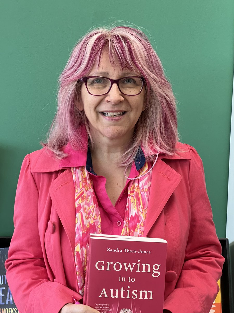 AutisticProf's tweet photo. Just popped into town for groceries and signed a couple of copies of my book at our lovely local bookstore Verso #growingintoautism #Healesville #autism #reading https://t.co/xei7gdaIiB