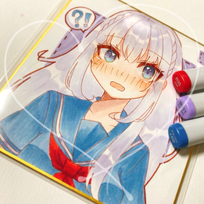 「blue eyes mechanical pencil」 illustration images(Latest)