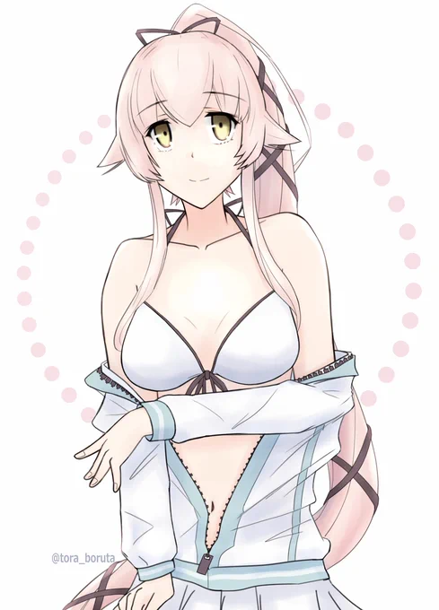 新水着modeの由良さん。 #艦これ #艦隊これくしょん #由良(艦隊これくしょん) #由良 #水着艦娘  