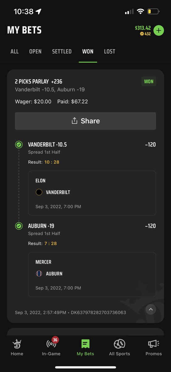 NaptownOvers's tweet photo. Posted in @LuckyGuessSB discord! Join the community for all parlays! https://t.co/d6AzpjP7ZZ