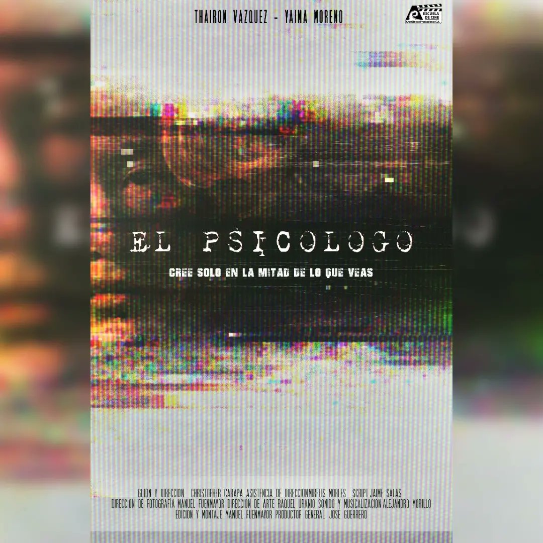 Eva, segundo poster del psicólogo