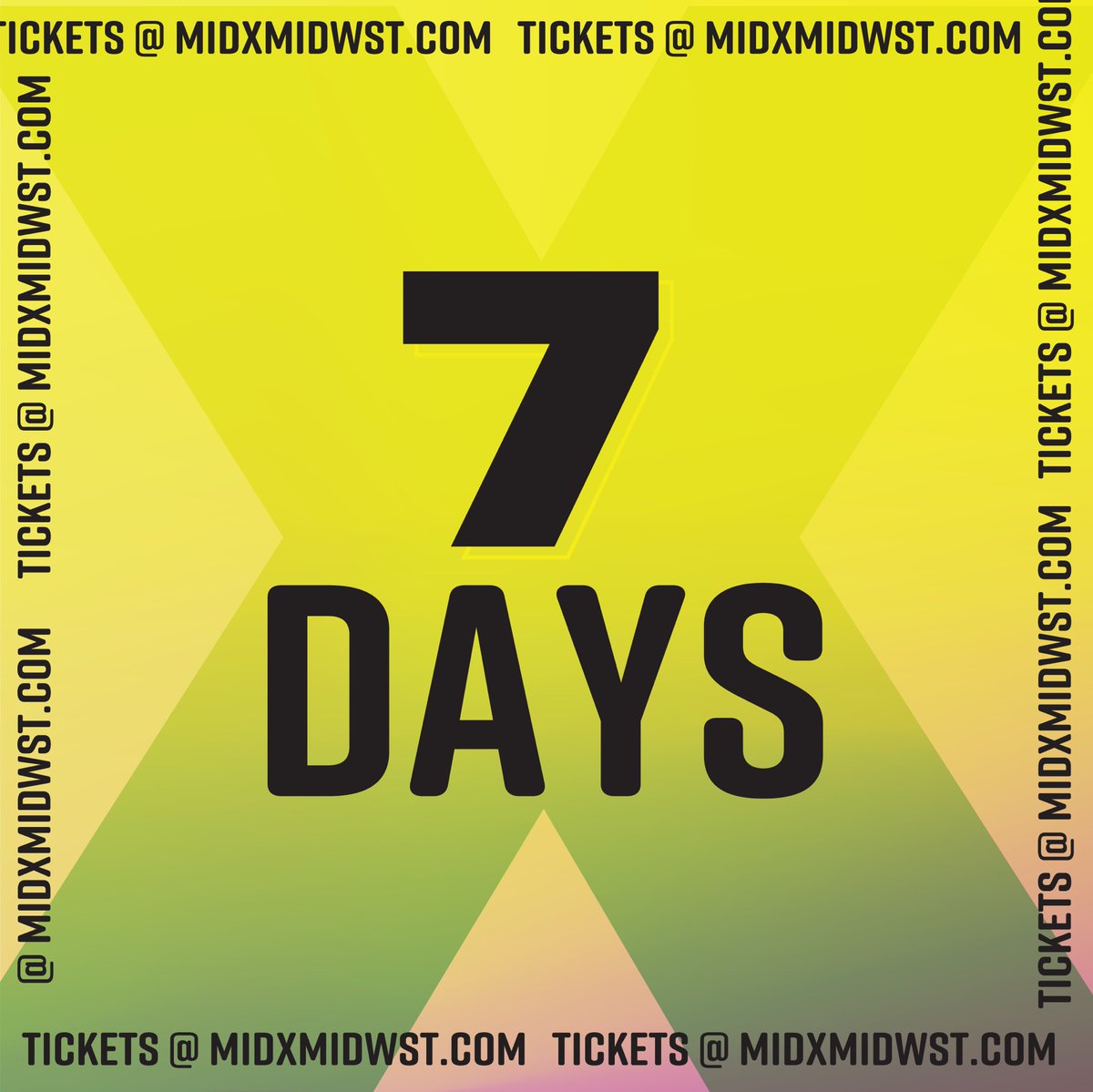 7 👏 MORE 👏 SLEEPS 👏