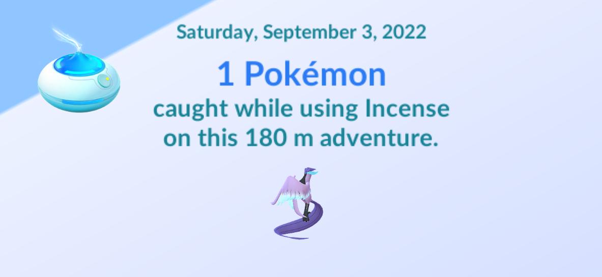 Biz_187's tweet photo. Back with a bang! 1st one seen , 1st one caught! 🔥
#GalarianArticuno #BadIVs
#PokemonGo https://t.co/XH4ku6J2RV