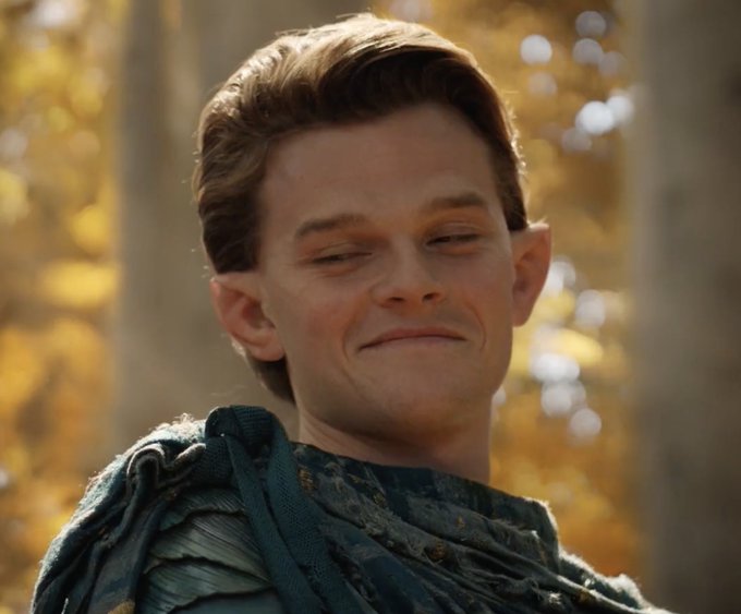 エルフでも額は後退する('ー`) 