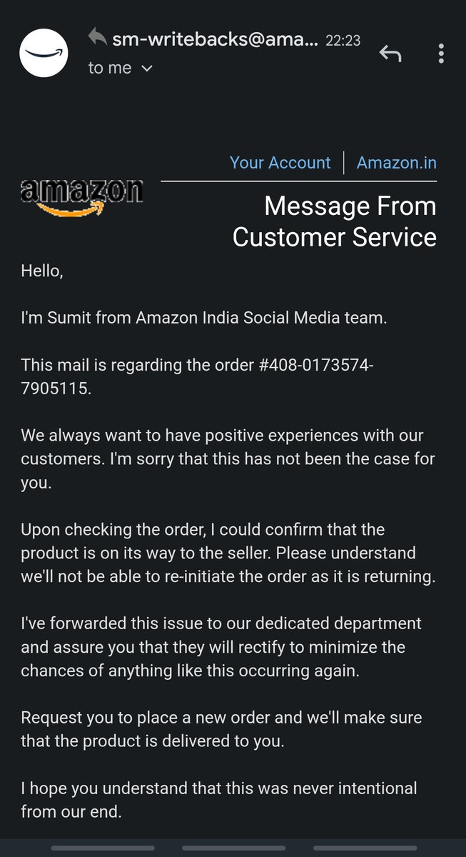 itsankit001's tweet photo. @AmazonHelp @amazonIN This is what i was being made to waiting for ??? https://t.co/JZNamn6WMU