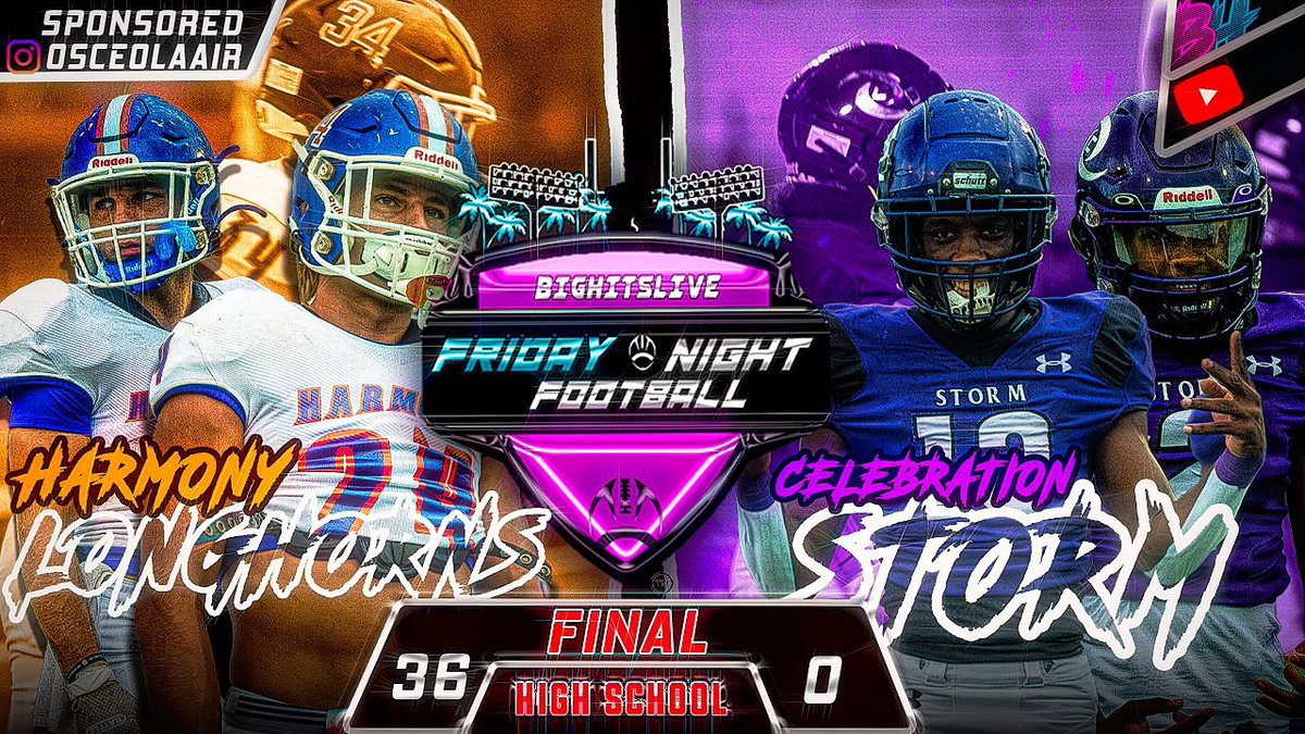 This week game was sponsored by Osceola air 
.
@longhorns_fb  vs <a href="/CelebrationFB/">Celebration Storm Football</a>  
.
Recap game will be on YouTube 
.
<a href="/jd_rodriguez__/">Juan D.</a> <a href="/CoopRichards9/">Cooper Richards</a> <a href="/AlexInbornone/">Alex Inbornone🎙</a> <a href="/CenFLAPreps/">Central Florida Preps</a> <a href="/emans_t/">Tyler Emans</a> <a href="/VSNflorida/">Varsity Sports Nation</a> <a href="/HHS_coach/">Coach Lippert</a> <a href="/daltenphelan24/">Dalten Phelan</a>