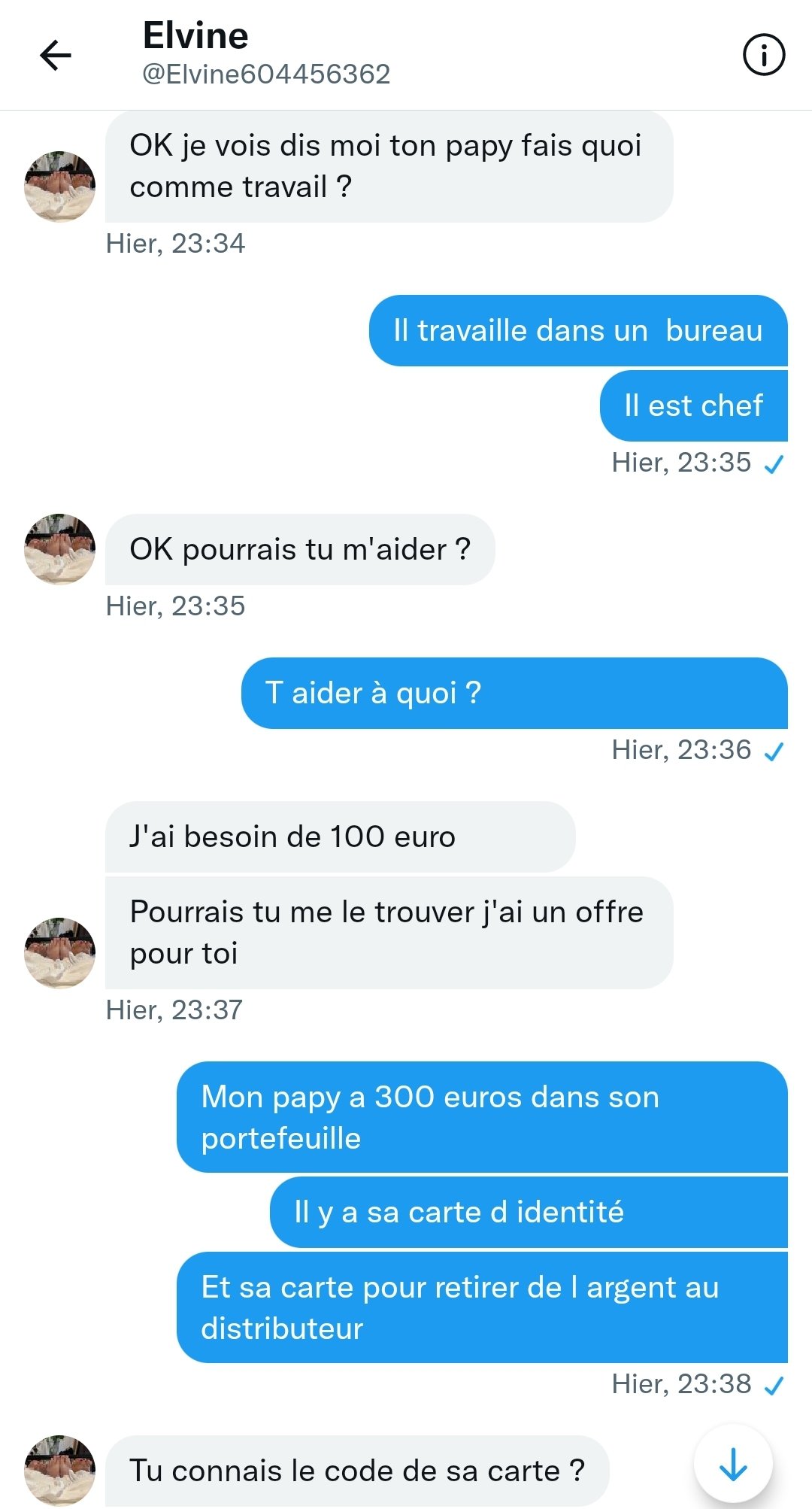 MétaBrouteur on Twitter "Faire croire à un brouteur qu il discute avec une petite fille de 8