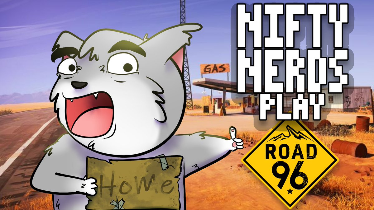 TheNiftyNerds's tweet photo. Road 96: Streamer hitchhikes for the first time
https://t.co/rmZaISs9wE
#Road96 #Digixart #Ravenscourt #niftynerds #gaming #livestream #goinglive #twitch #playthrough #LetsPlay #fanart https://t.co/wMenjWihqj