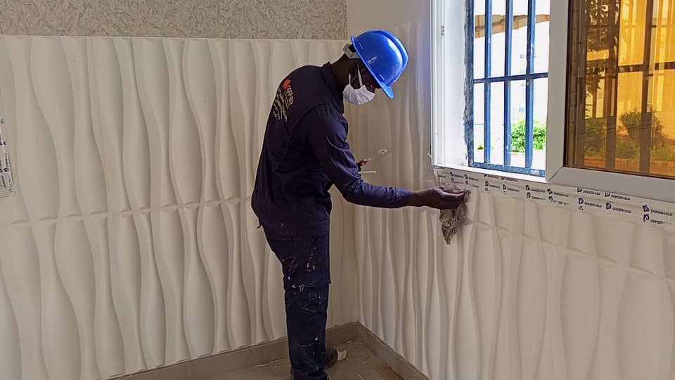 csfp_btp's tweet image. CSFP-BTP
Certificat Professionnel de spécialisation (CPS) : Peintre-Applicateur de revêtements (PAR)
Les 19 apprenants de la 1ere cohorte du CPS-PAR au CSFP-BTP de Diamniadio en Certification de fin de formation.