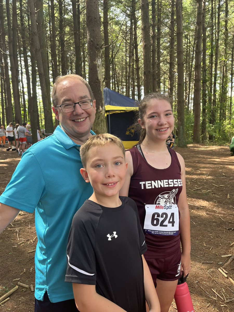 SDSuetterlein's tweet photo. Great day cheering on my oldest grandchild at her cross country race. Every mile now will help in basketball crunch time! https://t.co/45lgjVSoG3