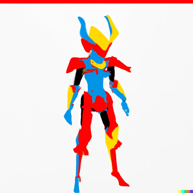 i showed the DALL·E ai my character Toro and it made these really fun design variations 