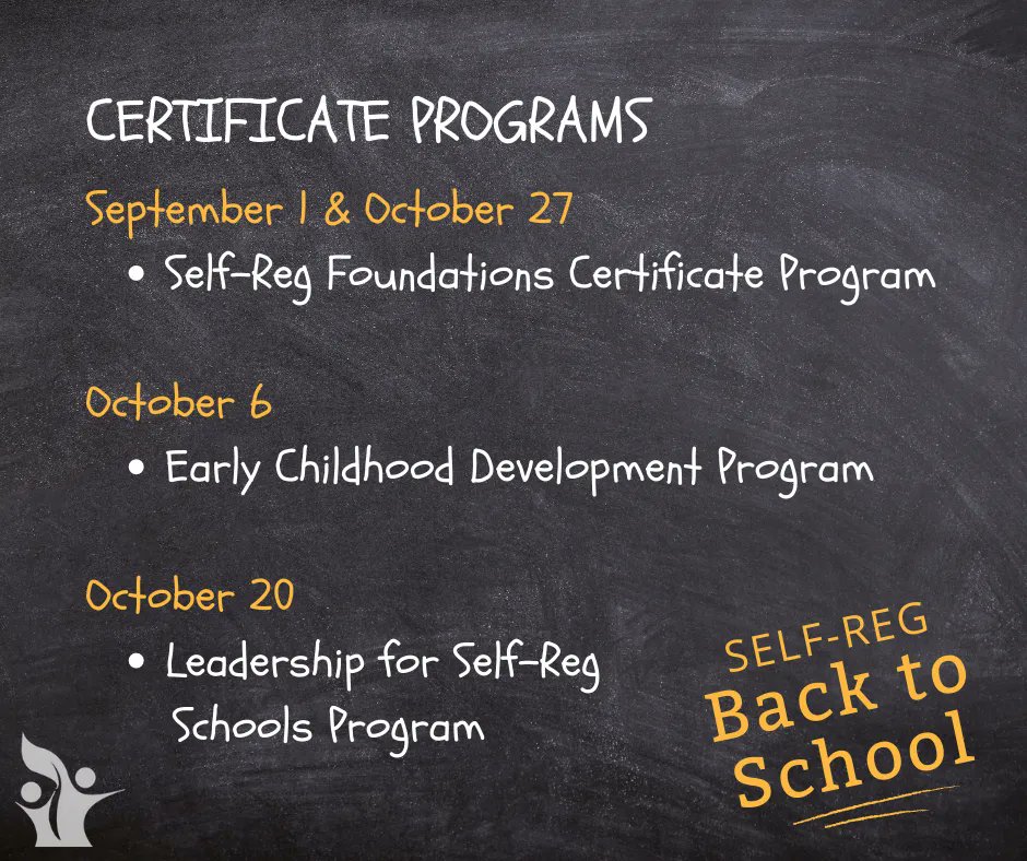 Have a #SelfReg #BackToSchool knowing you are enhancing your educational toolkit with some Self-Reg learning.

Here is what's in-store this Fall ➡️ bit.ly/3k7UQjY 
#edchat #edleaders #oned #albed #bced #nsed #teaching #education