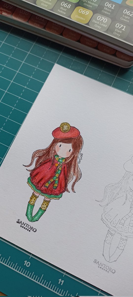 CarmenColocha's tweet photo. Lo mejor es tener tiempo para relajarte y disfrutar de lo que te gusta... #gorjuss #pointercrayons #archivalink #paintinganddecorating https://t.co/ZtiTSQ0YoK